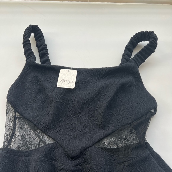 NWT Free People Brooklyn Mini Lace Dress Party Cocktail Small $128 - Picture 3 of 15